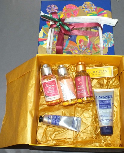 Occitane set three travel - l'occitane,