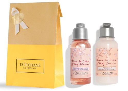 Occitane cherry blossom - cherry, bath