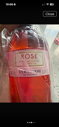 Occitane rose shower oil 250 - rose,