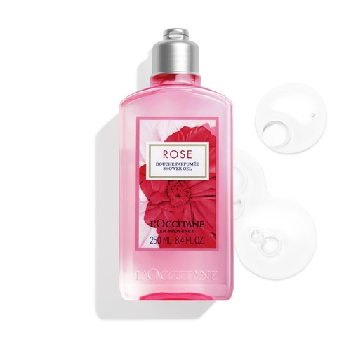 Occitane rose shower gel - rose,